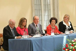 S.M. El Rey Preside el XXV Aniversario de SECOT en un acto en el Palacio Real de El Pardo